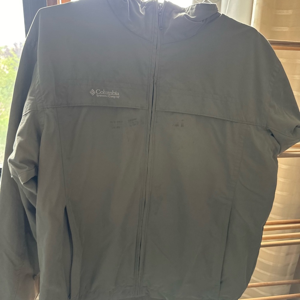 Columbia light tan Windbreaker Soft-Shell Jacket